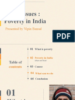 Poverty PPT by Vipin Bansal
