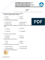 Soal Uas Kelas 1 Tema 1