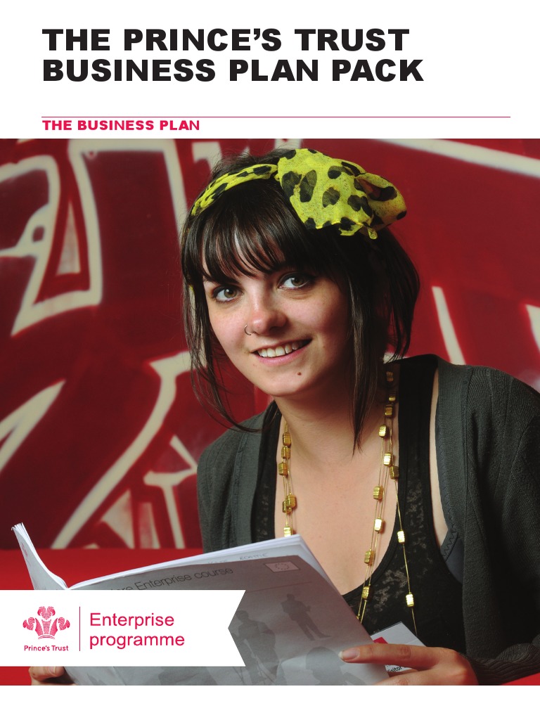prince's trust business plan pack