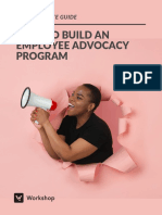 How To Build An Employee Advocacy Program