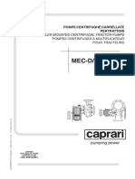 Technische Informatie Caprari MEC-D