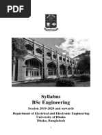 BSc-in-EEE-Syllabus 2019 20 Onwards