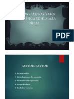 5 - Askeb Nifas - 6 - Faktor Faktor Yang Mempengaruhi Masa Nifas