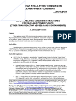 U.S. NRC Guide on Safety-Related Concrete Structures for Nuclear Plants