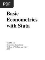 Stata Manual 2009