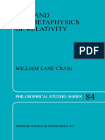 (Philosophical Studies Series 84) William Lane Craig (Auth.), William Lane Craig (Eds.) - Time and The Metaphysics of Relativity-Springer Netherlands (2001)