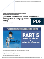(Advanced) Facebook Ads Auction Mechanism & Bidding - Part 5 - Trùng Lặp Đấu Giá và Bão Hòa Đối Tượng - Blog Donnie Chu