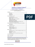 An Introduction To Decision Explorer