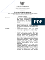 Peraturan Walikota Cimahi Nomor - 41 Tahun 2011 Tentang Sistem Dan Prosedur Pemungutan Bea Perolehan Hak Atas Tanah Dan Bangunan Kota Cimahi