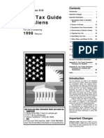 US Internal Revenue Service: p519 - 1998