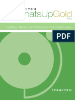 WhatsUp Gold 14.3 Distributed Getting Started Guide