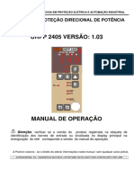 Manual Relé Urpp 2405