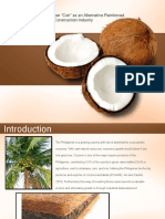 The Viability of Coconut Fiber "Coir" As An Alternative Reinforced Concrete in The Philippine Construction Industry