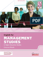 English For Management Studies - Course Book