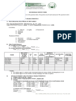 Is/are Not Applicable, Kindly Write N/A.: UC-CON CHN Household Survey Form 1 - 6