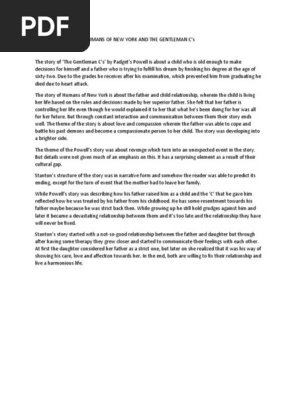 COMPARATIVE ESSAY