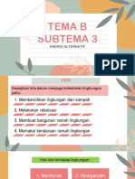 Ringkasan Materi Tema B Subtema 3