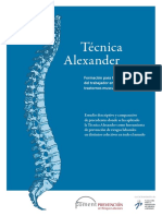 MORA I GRISO Mireia - Tecnica Alexander Formacion para La Autogestion Del Trabajador en La Prevencion de Trastornos Musculoesqueleticos