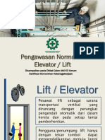 Pengawasan k3 Lift