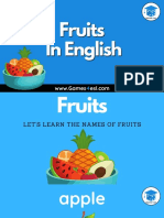 Fruits PPT