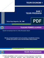 Bab 7 - Teori Produksi