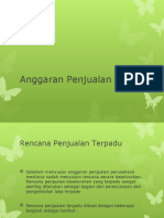 Anggaran Penjualan