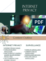 Internet Privacy and Surveillance