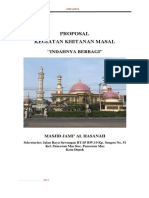 Proposal Kegiatan Khitannan Sunatan Masal Masjid Al - Amanah