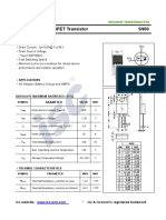 600V 5.6A N-Channel MOSFET Transistor Datasheet