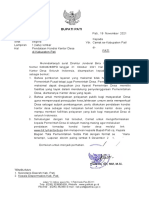 Surat Pendataan Kondisi Kantor Desa