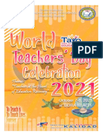 Teachers' Day Celebration Program and Activities