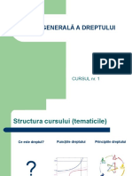 1.TGD - Dreptul. Principii Si Functii Drept Obiectiv