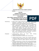 Surat Keputusan Pembentukan Industri Kecil Menengah (IKM)