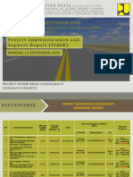 Islamic Development Bank (Idb) : Project Implementation and Support Report (PIASR)