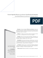 Cáscara Sagrada (Rhamnus Purshiana) - Uma Revisão de Literatura