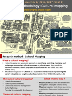 Research Methodology: Cultural Mapping: Bachelor Degree Project Report