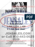 New Holland Skid Steer Service Manual Fo S NH l225