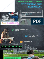 KONSEP DASAR IPA SD - Gaya Dan Gerak