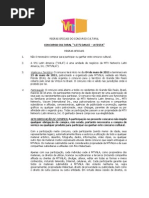 Regulamento Let's Dance a Festa