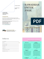 Booklet Ramadhan Untuk Anak