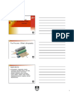 Print Material and Process Interaction: The Process: Offset Lithography