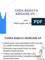 Tanda Bahaya Kehamilan