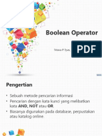 Boolean Operator