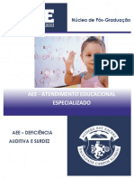 AEE para Deficiência Auditiva e Surdez