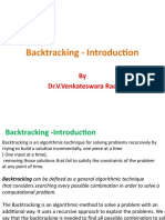 Backtracking - Introduction