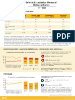 Boletin Estadistico Mensual Hidrocarburos Julio 2021