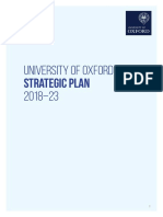Oxford University Strategic Plan 2018-23