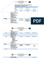 College of Information and Communications Student Body Organization Year Round Schedule of Activities For Ay: 2021-2022 July