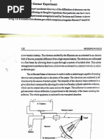 Experiment: Discovery Electrons Confiming Broglie's Particles Properties Comprises