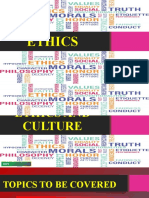 Ethics and Culture